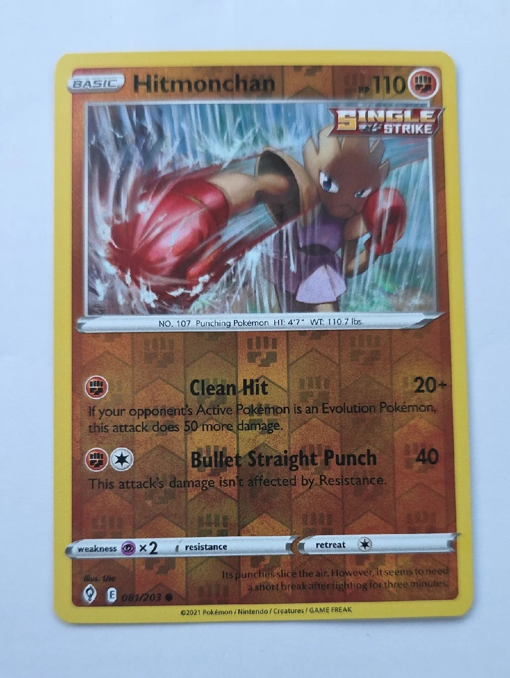 Pokemon | Toys | Pokemon Hitmonchan Single Strike Trading Card Red Yellow | Poshmark Pokemon | Toys | Pokemon Hitmonchan Single Strike Trading Card Red Yellow | Poshmark